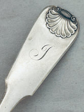 Load image into Gallery viewer, Victorian Scottish sterling table spoon, WM, Edinburgh, 1873
