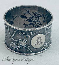 Load image into Gallery viewer, Chinese silver serviette ring, WA, Canton, 1880s