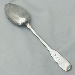 Scottish Provincial Tablespoon, Peter Ross, Aberdeen, 1819-1822