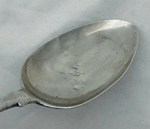Scottish Provincial Tablespoon, Peter Ross, Aberdeen, 1819-1822