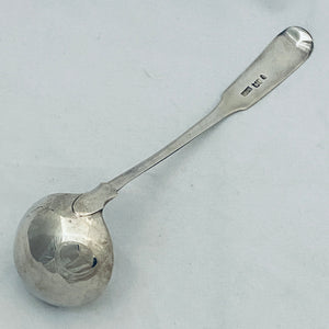 Scottish Sterling Cream Ladle, Edinburgh, Mitchell and Russell, 1814