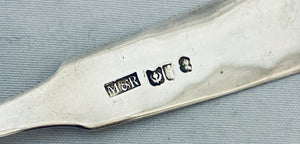 Scottish Sterling Cream Ladle, Edinburgh, Mitchell and Russell, 1814