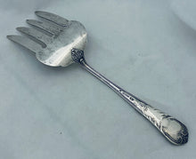 Load image into Gallery viewer, Danish Serving Fork, Hertz, 1904