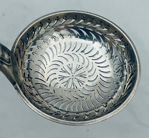 Large French 950 Standard Sifter Spoon, 1819-1838