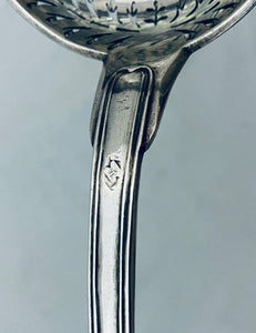 Large French 950 Standard Sifter Spoon, 1819-1838