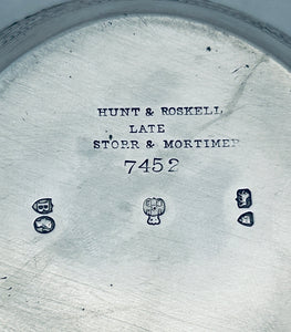 Quality English Sterling Chinoiserie Bowl, Hunt & Roskell, London, 1877