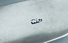 Load image into Gallery viewer, Georgian Sterling Asparagus Tongs, William Chawner, London, 1821