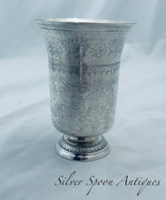 Load image into Gallery viewer, Large French Silver Beaker, 1819-1838
