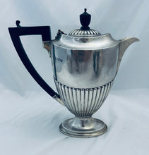 Load image into Gallery viewer, Four Piece English Sterling Silver Tea &amp; Coffee Set, Charles Boyton &amp; Son Ltd, London, 1913