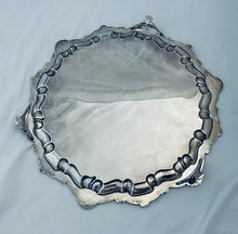 Load image into Gallery viewer, A good heavy English sterling tea set and tray, Sheffield, Henry Atkin, 1913-1914