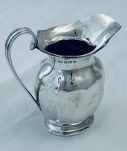 Load image into Gallery viewer, A good heavy English sterling tea set and tray, Sheffield, Henry Atkin, 1913-1914