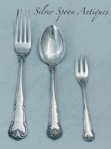 Setting for 12 - Danish Solid Silver, Carl M Cohr, Copenhagen, 1946
