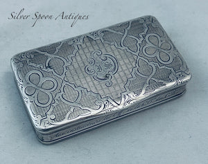 Good quality French Snuff box with military inscription, c.1850s