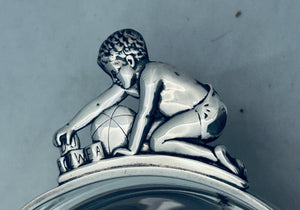 American sterling child's bowl/porringer, Revere Silversmiths, c.1930s