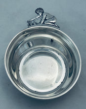 Load image into Gallery viewer, American sterling child&#39;s bowl/porringer, Revere Silversmiths, c.1930s
