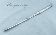 Load image into Gallery viewer, Indian Colonial Silver Marrow Scoop, Francis Dormieux, Calcutta, 1817