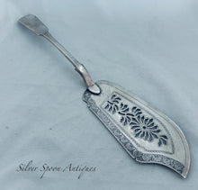Load image into Gallery viewer, Indian Colonial Silver Fish Slice, Twentyman and Co, Calcutta, 1836-1853