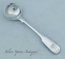 Load image into Gallery viewer, Indian Colonial Salt Spoon, Hamilton &amp; Co, Calcutta, c.1850s-70s