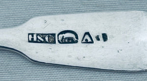 Indian Colonial Salt Spoon, Hamilton & Co, Calcutta, c.1850s-70s