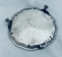 Load image into Gallery viewer, Georgian Sterling Card Tray. Ebenezer Croker, London, 1770