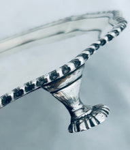 Load image into Gallery viewer, Georgian Sterling Card Tray. Ebenezer Croker, London, 1770