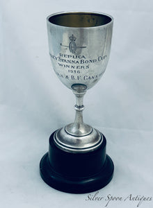Australian Queensland Made Sterling Golf Trophy, FJ Mole, Brisbane, 1930s