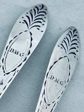 Load image into Gallery viewer, Pair of Irish Provincial Bright-Cut Teaspoons, Terry &amp; Williams, Cork, 1807-1821