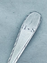Load image into Gallery viewer, Irish Provincial Feather-Edge Teaspoon, Carden Terry, Cork, c.1770s