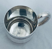 Load image into Gallery viewer, Victorian sterling pint mug, Wilkinson, London, 1869