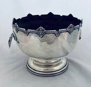 English Sterling Mini-Monteith Bowl, Birmingham, 1936