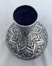 Load image into Gallery viewer, Impressive Indian Silver Vase, Cutch, c.1900