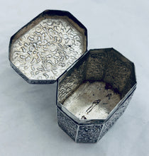 Load image into Gallery viewer, Indian silver tea caddy, Cutch, c.1900