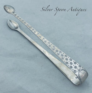 Georgian Sterling Silver Sugar Tongs,