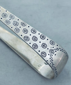Georgian Sterling Silver Sugar Tongs,