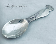 Load image into Gallery viewer, Cute Art Deco Sterling Caddy/Child&#39;s Spoon, William Adams, Birmingham, 1931