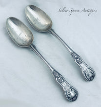 Load image into Gallery viewer, Pair of Kings Pattern Tablespoons, London, Chawner and Co, 1845/1846
