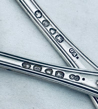 Load image into Gallery viewer, Pair of Kings Pattern Tablespoons, London, Chawner and Co, 1845/1846