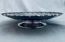 Load image into Gallery viewer, MCM English Sterling Footed Dish, Mappin and Webb, Sheffield, 1959