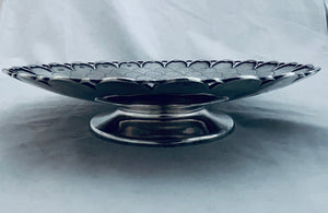 MCM English Sterling Footed Dish, Mappin and Webb, Sheffield, 1959