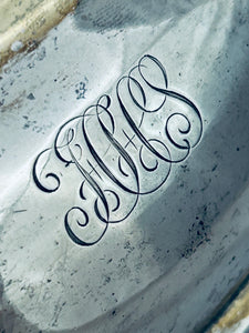 English sterling silver sugar bowl, C S Harris & Sons Ltd, London, 1905