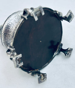 Arts and Crafts Lidded Pot/Ink Well, Ramsden and Carr, London, 1899