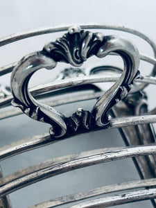 Early Victorian six slice sterling toast rack, John & Edward Edwards, London, 1840