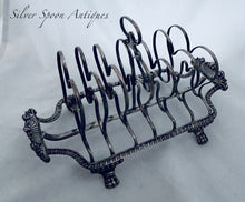 Load image into Gallery viewer, Georgian Sterling Toast Rack, Charles Fox, London, 1816