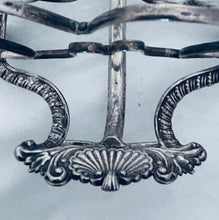 Load image into Gallery viewer, Georgian Sterling Toast Rack, Charles Fox, London, 1816
