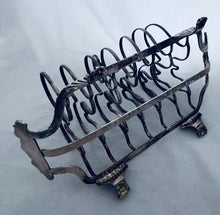 Load image into Gallery viewer, Georgian Sterling Toast Rack, Charles Fox, London, 1816