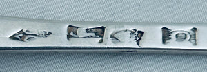 Set of 6 English Tablespoons, Judith Callard, London, 1768