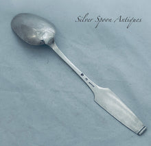 Load image into Gallery viewer, Interesting European Silver Tablespoon, Germany?, 1800s
