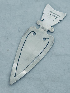 Australian sterling bookmark, W.Golding, Hobart, c.1900