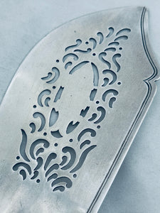 English Provincial Fish Slice, John Walton, Newcastle, 1835