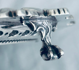 English Edwardian Sterling Salver, Robert Pringle & Sons, London, 1906